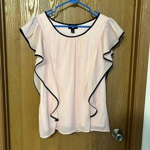 iZ Byer pink shimmering top